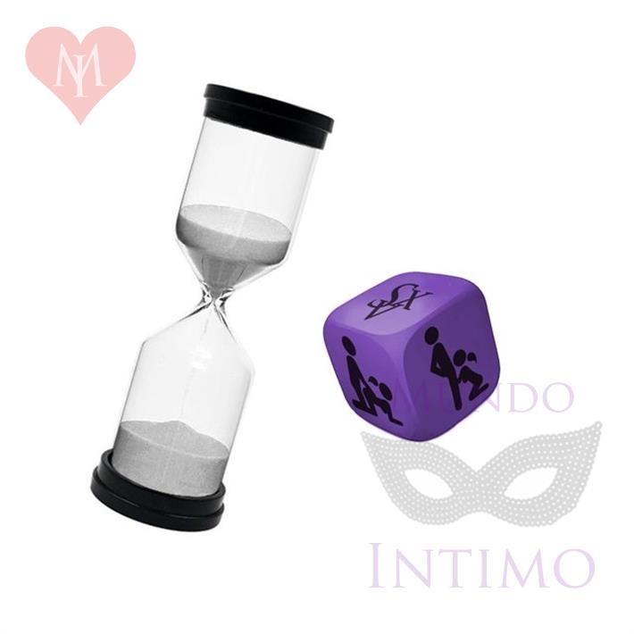 Juego Sex Time dado mas reloj de arena